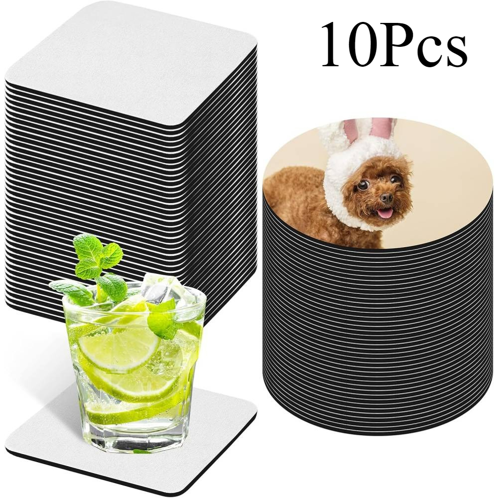 Sublimation Mug Blank - 10-комплект заготовок для сублимационной подставки —
