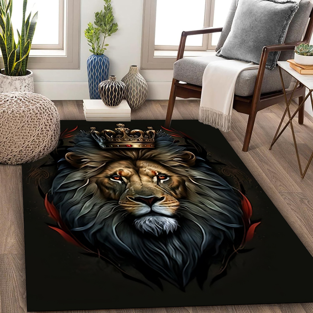 Wholesale Commercial Printing - Коврик с изображением королевской короны льва,