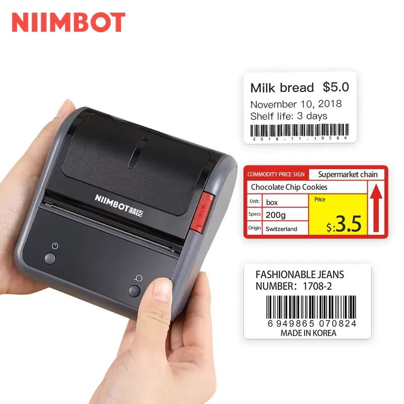 Commercial Printing Logo - Niimbot B3S Офисный коммерческий водонепроницаемый портативный