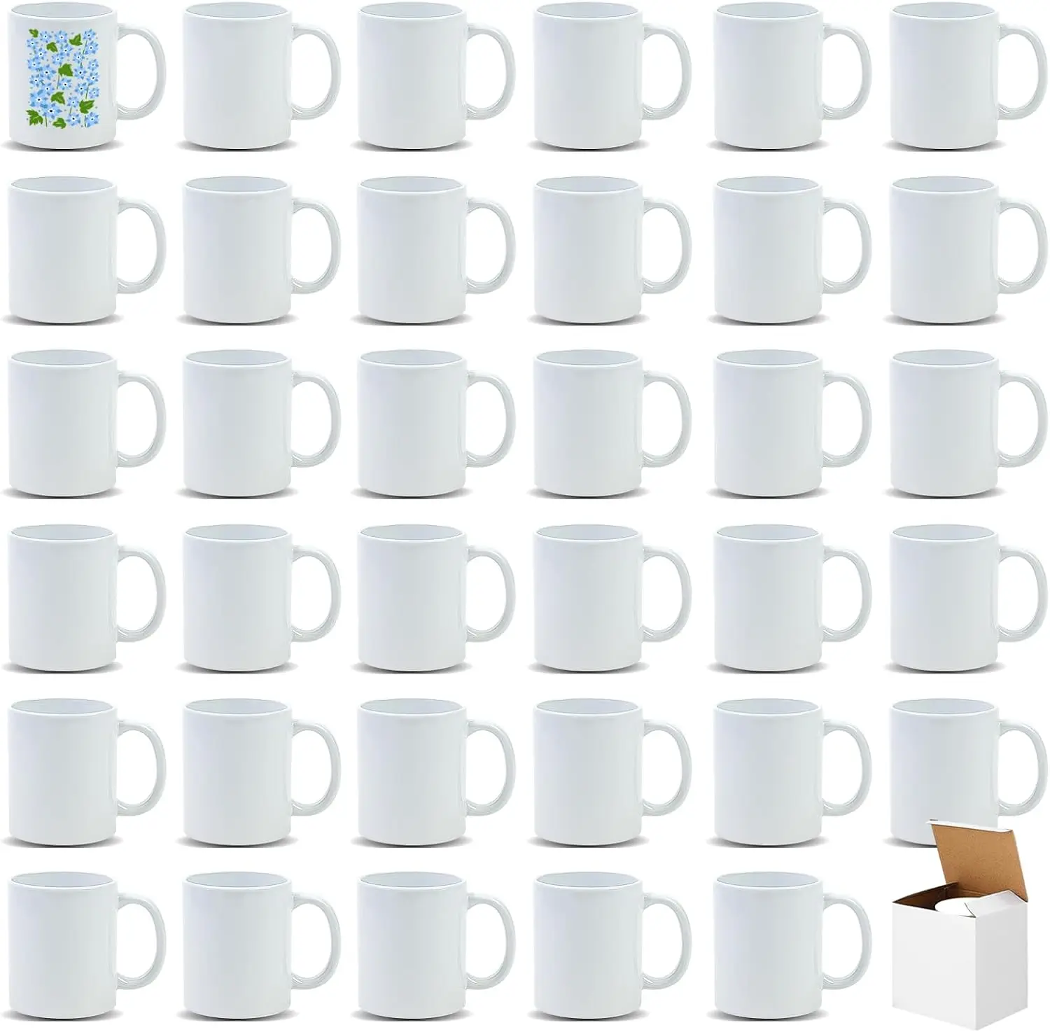 Кружки для сублимации 11 унций – обзор и цена Sublimation Mug Blank