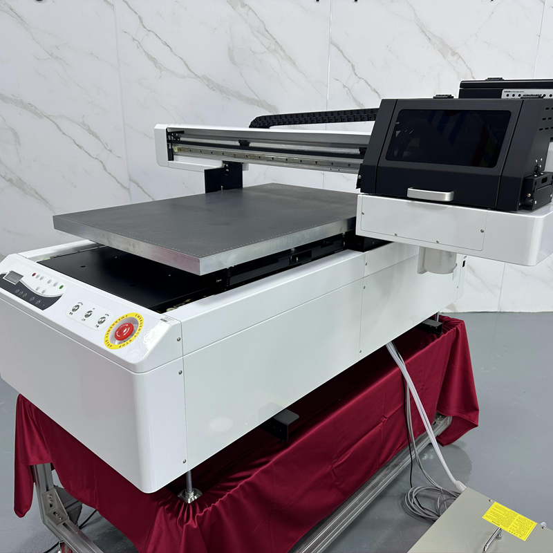 УФ-принтер 6090 с печатающими  – обзор и цена Commercial Glass Printing